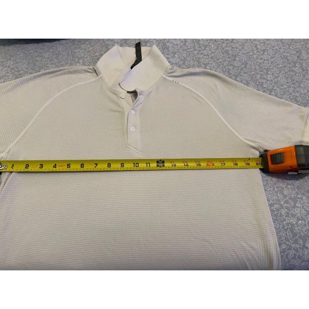 Lululemon Polo Shirt Performance Men’s Large~. Lightweight Athletic Tennis Prepp - Picture 12 of 13